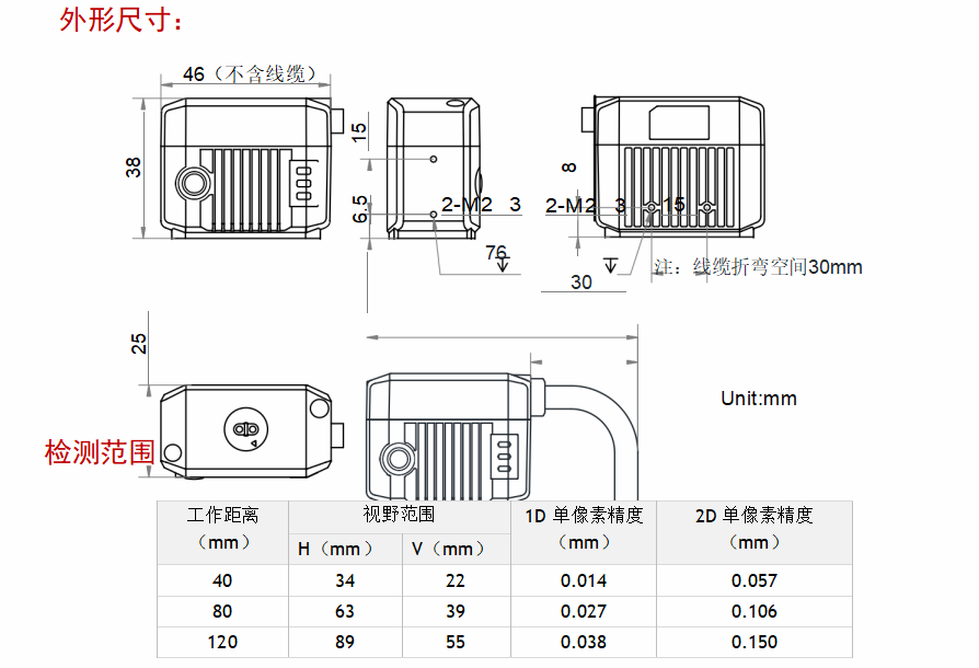 海浚浚浚浚浚？？礛V-RD716-2智能读码器尺寸图